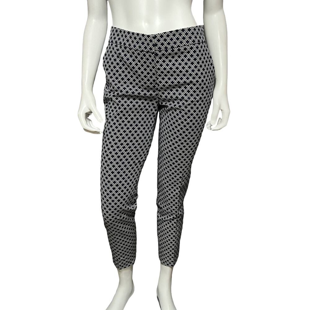 ⭐️Dalia Navy Moroccan Pint Cotton Capri Pant Sz-6